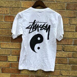 Stussy Big Logo T Shirt Small